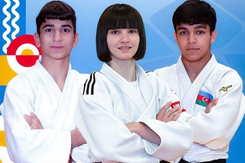 Cüdoçularımız üç qızıl qazanıblar