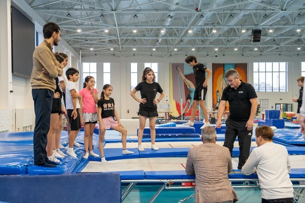 Ziqfred tərəfindən Bakıda batut gimnastikası üzrə seminar