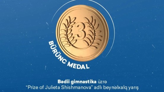 Gimnastlarımızdan beynəlxalq turnirdə 5 medal