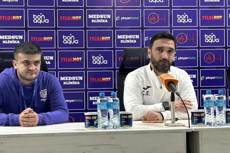 "Şamaxı"nın məşqçisi: "Futbolçulara tapşırmışdıq ki, tələsməsinlər"