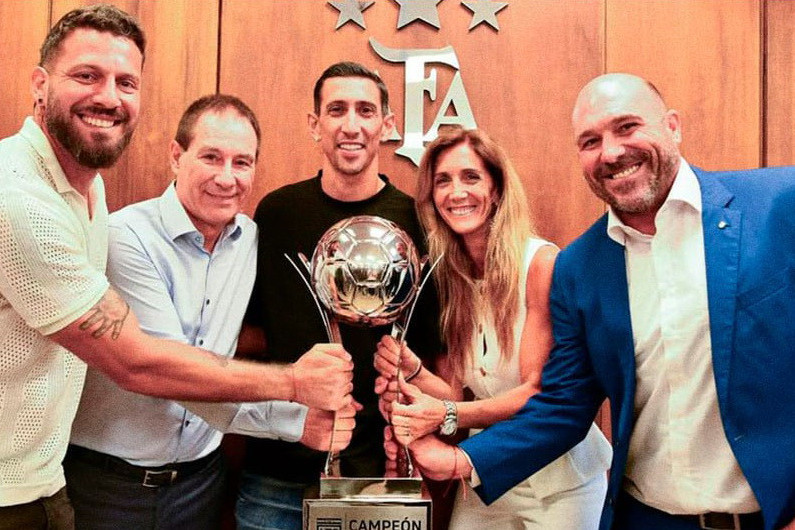 Anxel Di Mariya vətənində yeni çempionluq yaşadı