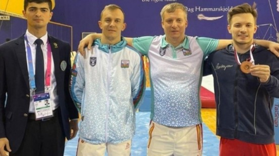 Azərbaycan gimnastı dünya kubokunda “bürünc” qazandı