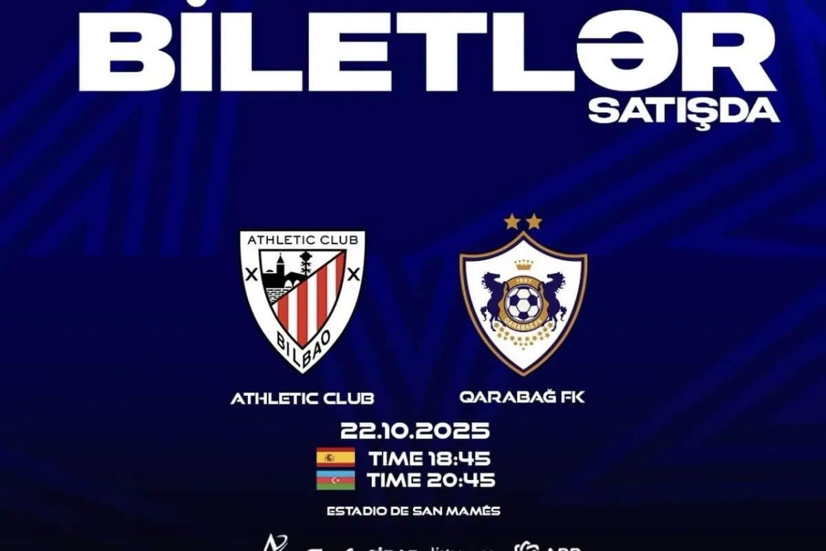 "Qarabağ" İspaniyada izləmək istəyənlər 110 manatından keçməlidir