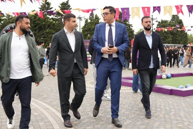 Bakıda dünya çempionatı ilə ələqədar “Fan Zona”nın açılışı oldu