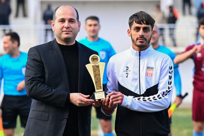 Azərbaycan II Liqasında noyabr ayının ən yaxşı qolunun müəllifi mükafatlandırılıb