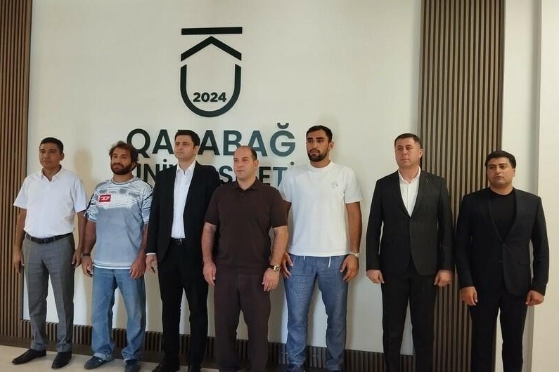 Olimpiya çempionları Qarabağda