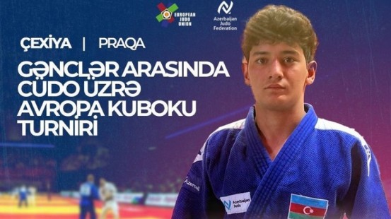 Azərbaycan cüdoçusu Avropa kubokunda gümüş medal qazandı