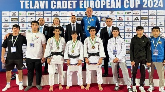 Gənc cüdoçular Avropa Kubokunda 3 medal qazanıb