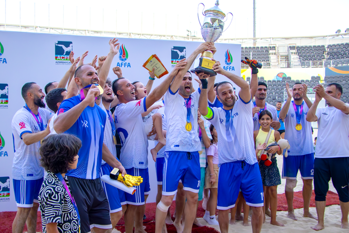 Çimərlik futbolu üzrə ölkə çempionu müəyyənləşib