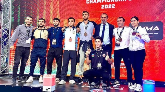 AÇ: Azərbaycanın 5 MMA döyüşçüsü medal qazandı