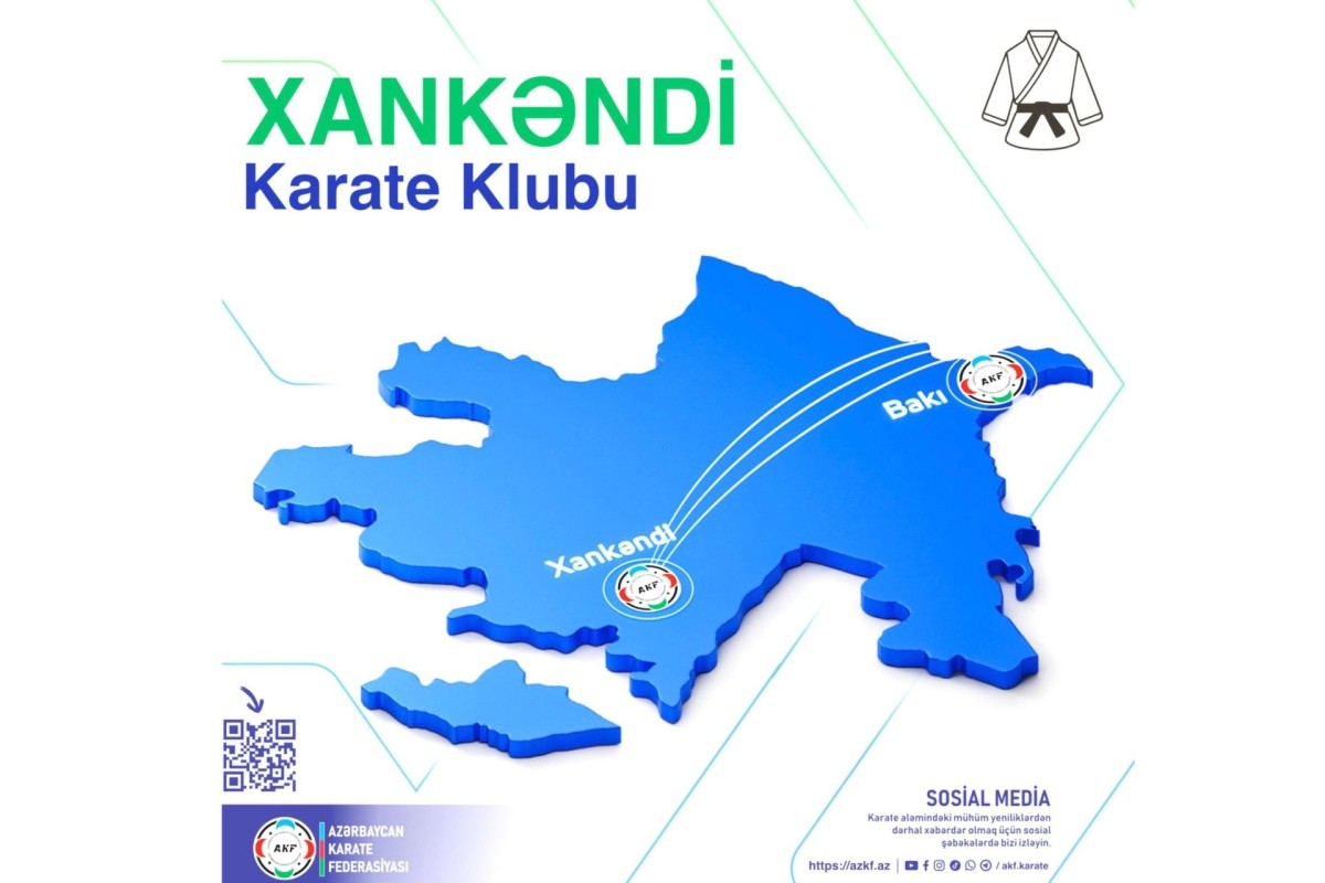 34 il sonra Xankəndidə karate klubu fəaliyyətə başlayıb