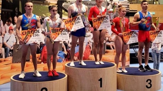 Azərbaycan gimnastları Niderlandda 3 medal qazanıblar