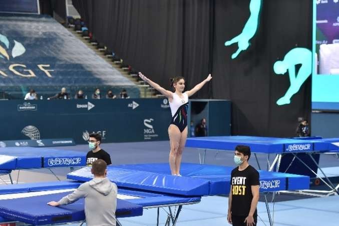 Selcan Mahsudova dünya kubokunun gümüş medalını qazandı