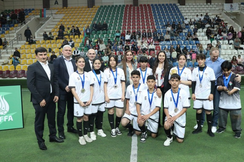 Leyla Əliyeva və Arzu Əliyevanın təşəbbüsü ilə uşaq evlərinin komandaları arasında turnir keçirilib