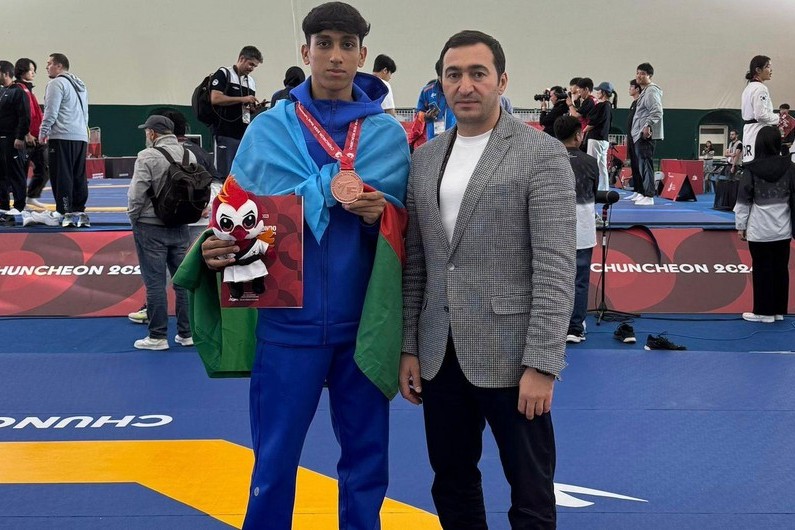 Taekvondoçumuz dünya çempionatında bürünc medal qazanıb