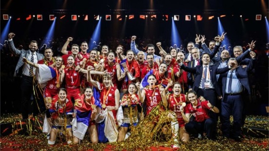 Serbiya millisi dünya çempionu oldu