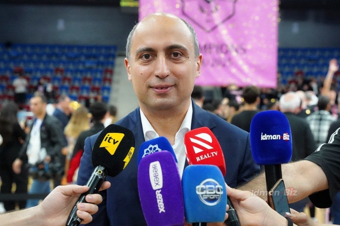 Federasiya prezidenti basketbolçuları təbrik etdi