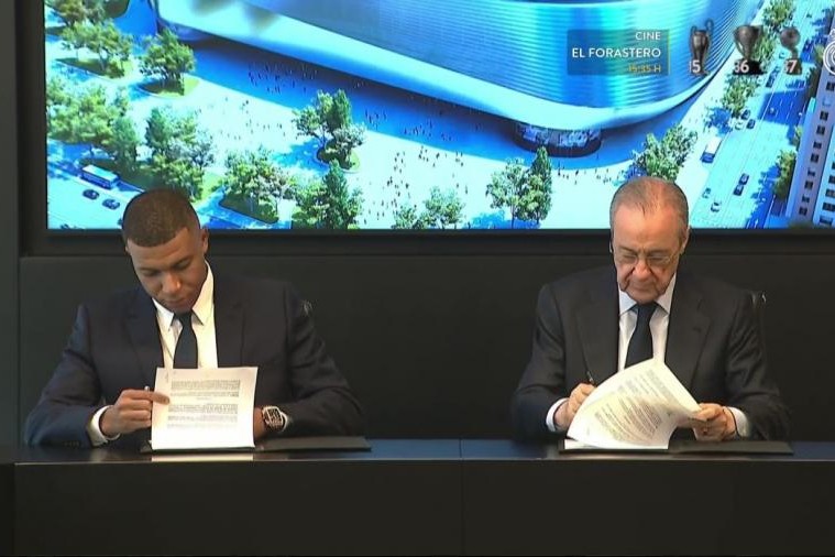 Kilyan Mbappe "Real"la münasibəti rəsmiləşdirdi