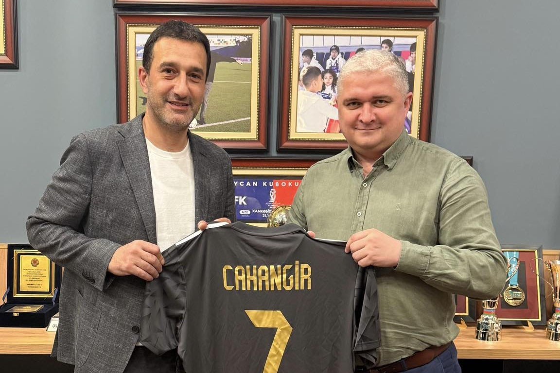 Cahangir Fərəcullayev və müavinləri "Qarabağ"ın düşərgəsində
