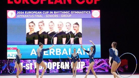 Gimnastlarımız Avropa Kubokunda üçüncü olub