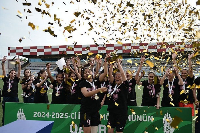 AFFA U-17 Qızlar Liqasının qalibləri mükafatlandırılıb