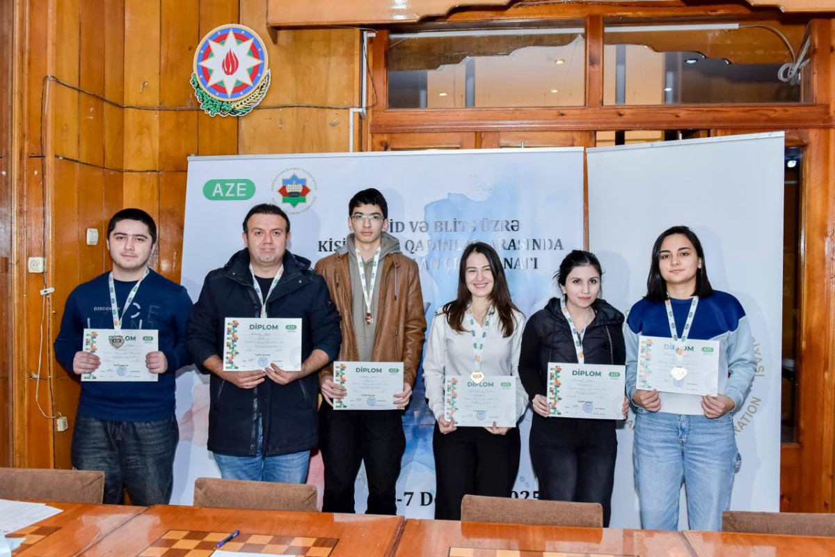 Türkan Məmmədyarova və Rauf Məmmədov rapid və blits üzrə ölkə çempionu oldular