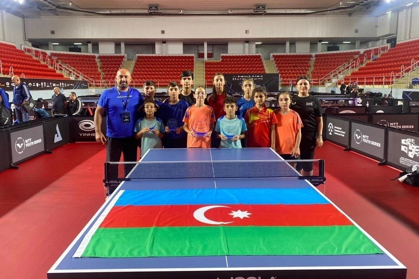 Stolüstü tennisçilərimizdən beynəlxalq turnirdə 5 medal