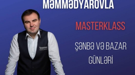 Şəhriyar Məmmədyarov Bakıda "Master-klass" keçirəcək