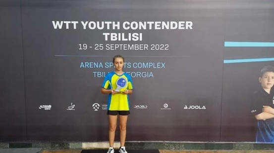 Azərbaycan tennisçisi Tiflisdə 3-cü oldu