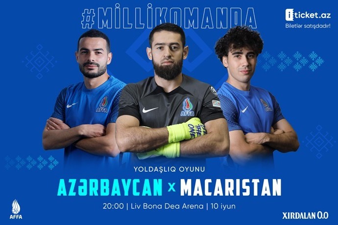 Azərbaycan - Macarıstan oyununun biletləri satışa çıxarılıb
