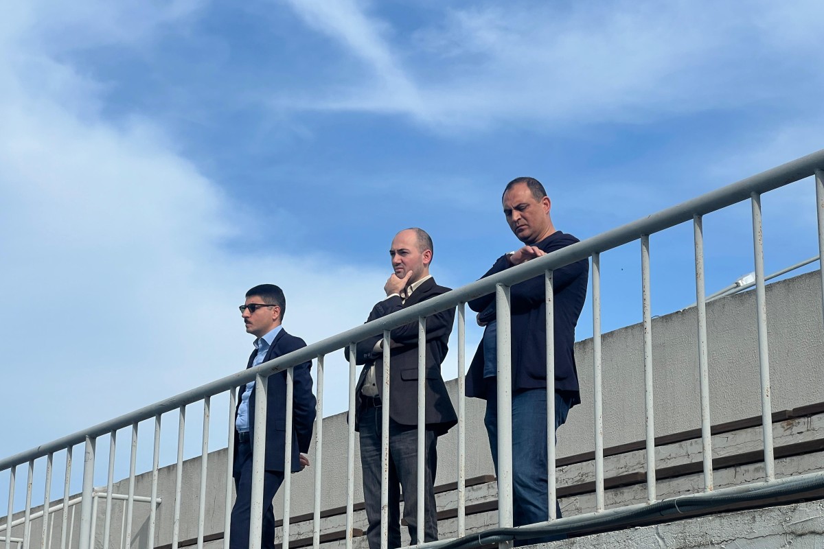 AFFA-nın rəhbər şəxsləri Birinci Liqa oyununda