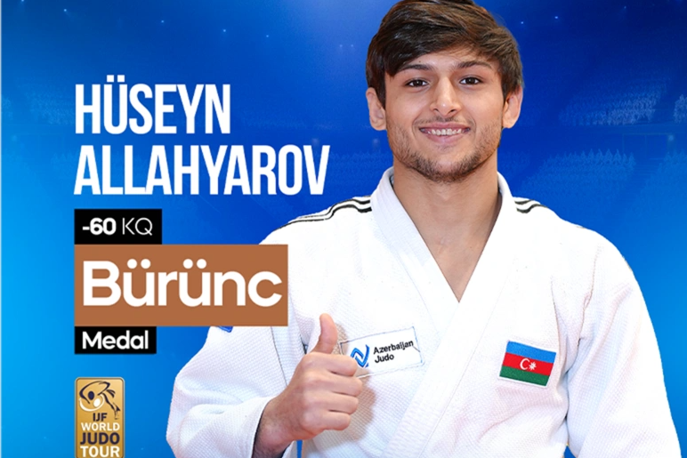 Azərbaycan cüdoçusu Qran-Pri turnirində bürünc medal qazanıb