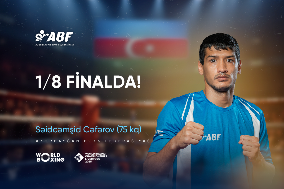Boksçumuz dünya çempionatında 1/8 finala yüksəlib