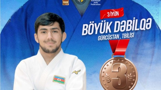 Turan Bayramovdan “Böyük Dəbilqə”də bürünc medal