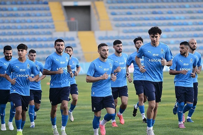 Azərbaycan millisinin məşqi