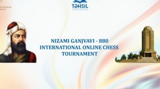 Nizami Ganjavi – 880” beynəlxalq onlayn şahmat turniri başlayır