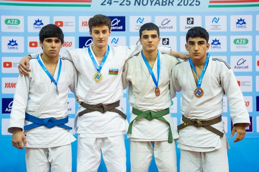 Cüdo üzrə U-17 yeniyetmələr arasında Liqa yarışına yekun vurulub