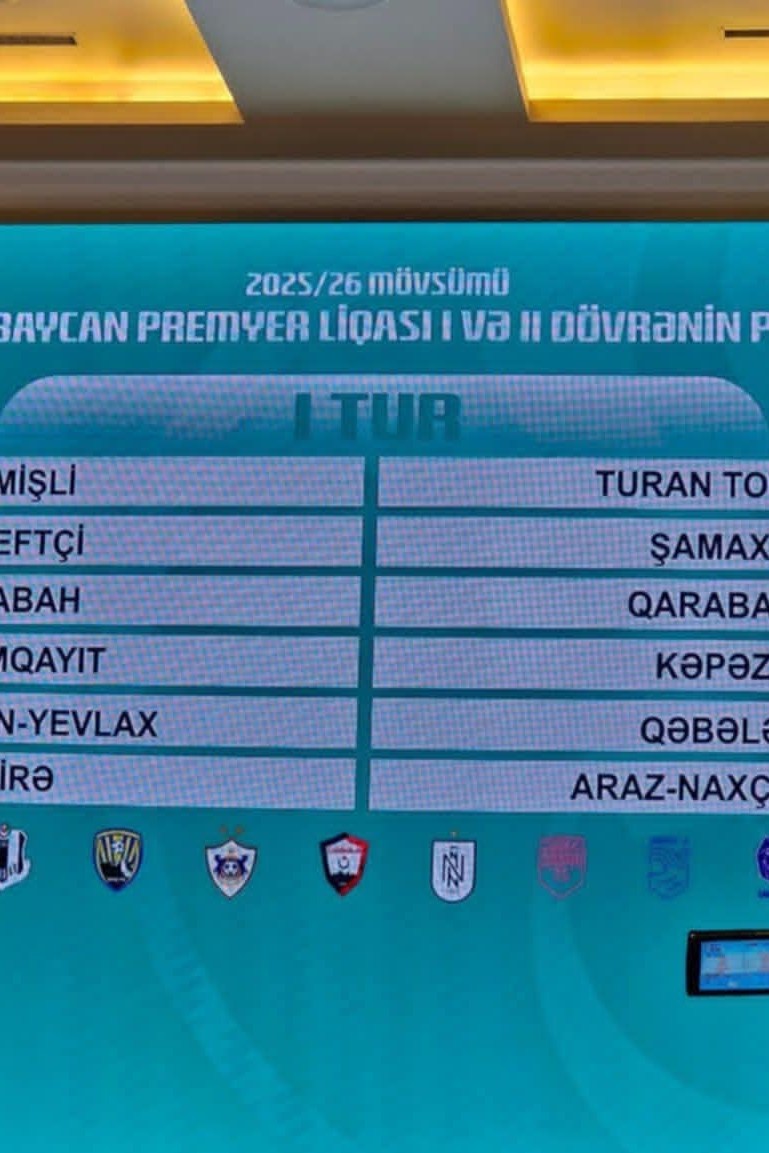 Misli Premyer Liqasının ilk turunda "Qarabağ" "Sabah"ın qonağı olacaq