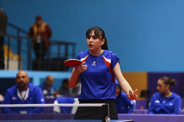 Azərbaycanın stolüstü tennisçisi: “Qızıl medal qazanacağıma inanıram”