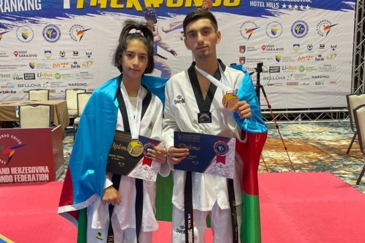 Azərbaycanın iki taekvondoçusu Avropa çempionu oldu