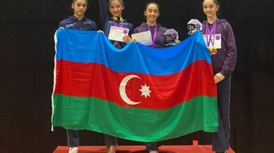 Azərbaycanın iki gimnastı Vilnüsdən qızıl medalla qayıdır