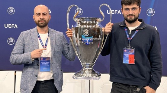 AMADA rəsmisi UEFA-nın tədbirində