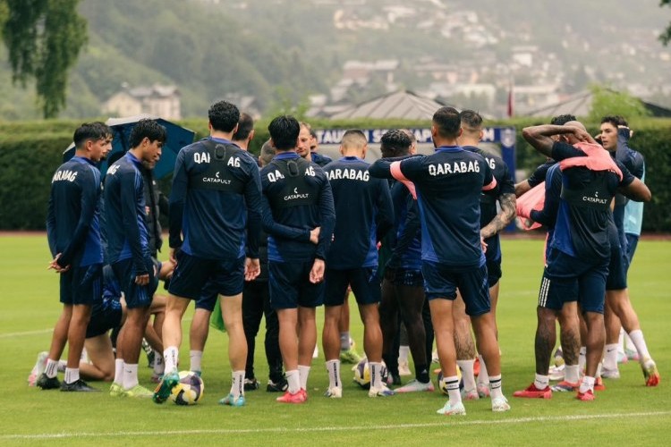 "Qarabağ"ın Avstriyadakı məşqi