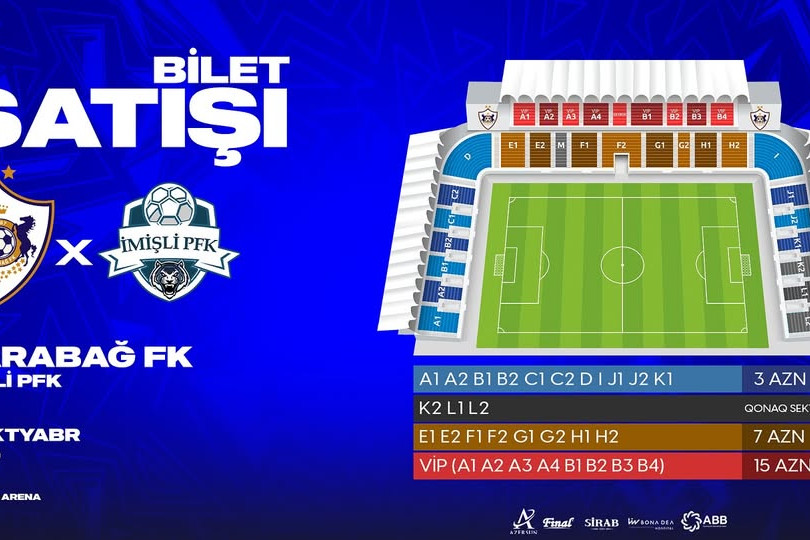 “Qarabağ”ın çempionat oyunu 3 manata