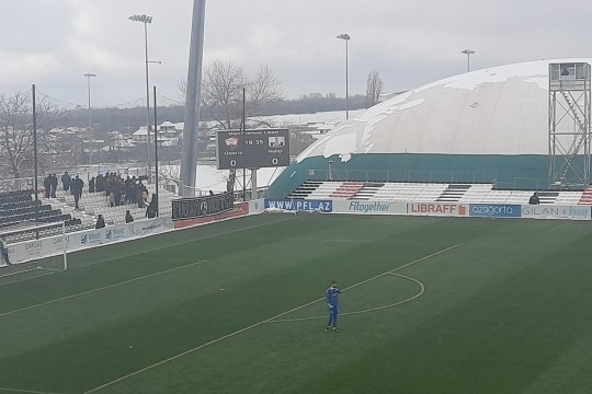 "Forza Neftçi" "Neftçi"ni Qəbələdə tək qoymadı - FOTOLAR 