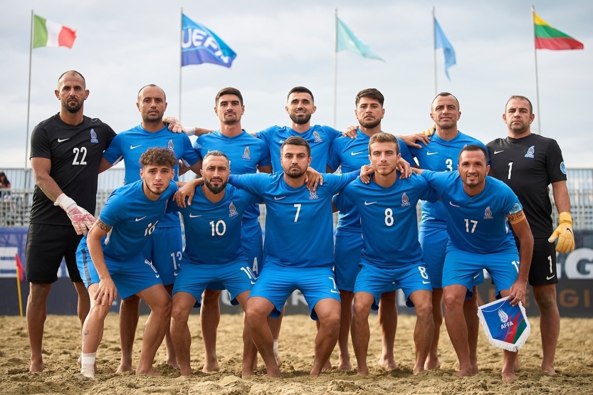 Çimərlik futbolçularımızdan Avropa çempionatında BÜRÜNC MEDAL