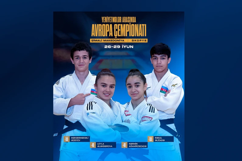 Cüdoçularımız qitə çempionatına yollanır