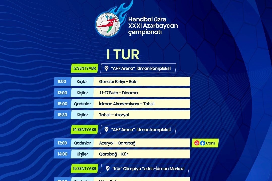 Sabah ölkə çempionatı start götürür