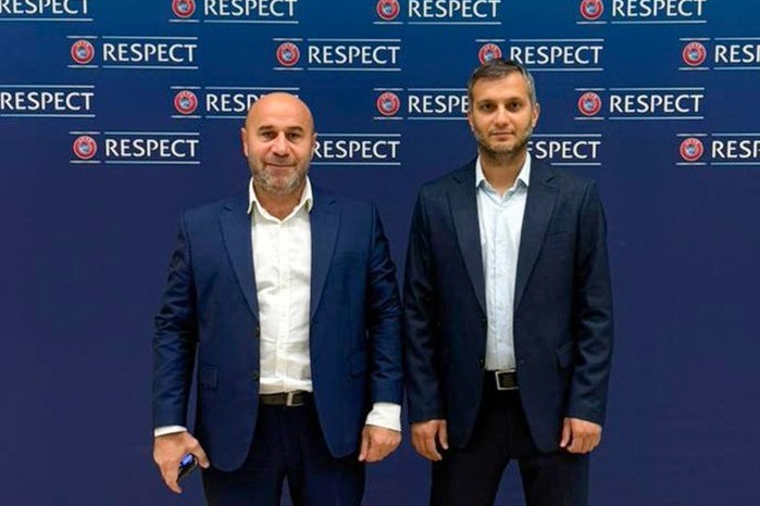 AFFA-nın əməkdaşları UEFA nümayəndələri ilə görüşüblər
