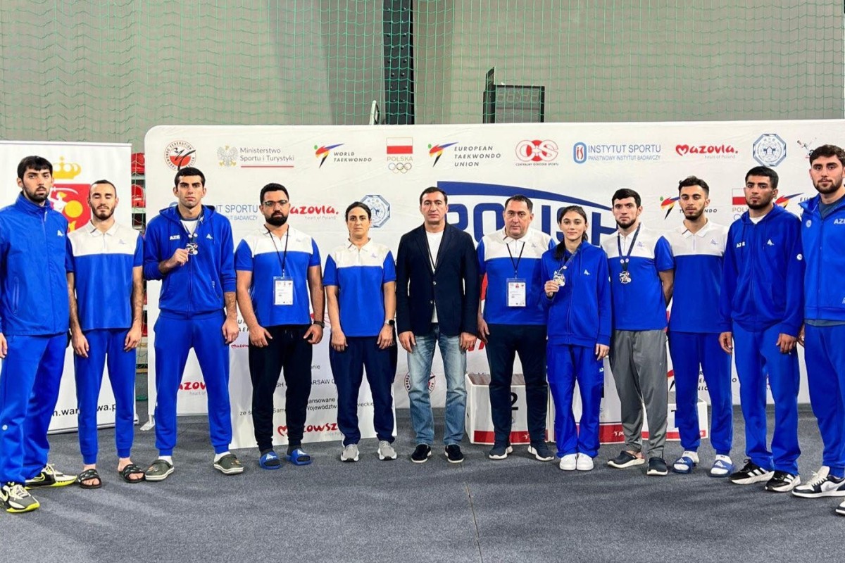 Taekvondo millimiz Polşada 3 medal qazandı
